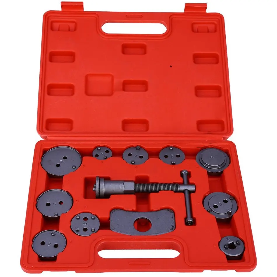 

12pcs/Set Universal Car Disc Brake Caliper Wind Back Brake Piston Compressor Tool Kit For Most Automobiles Garage Repair Tools