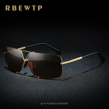 RBEWTP Ретро Для Мужчин Поляризованные солнцезащитные очки Для мужчин вождения квадратные очки, аксессуары, солнцезащитные очки, UV400 Gafas De Sol оттенки Для женщин