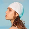 Women Silicon Swimming cap Adults Waterproof Large Men Swimming Pool hat Long Hair Ear Protect Flexible Summer Diving Caps ► Photo 2/6