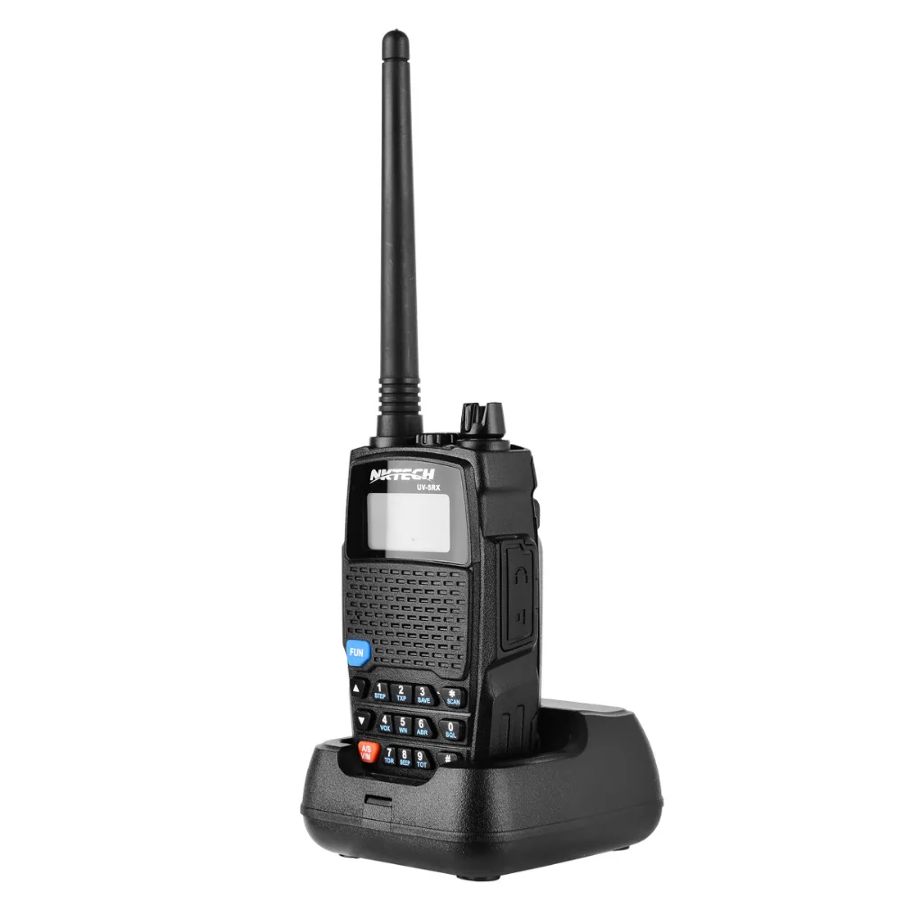 NKTECH Walkie Talkie UV-5RX VHF UHF 3200mAh Ham Transceiver Two-Way Radio Walkie Talkie +Remote Speaker Mic NKTECH Walkie Talkie UV-5RX VHF UHF 3200mAh Ham Transceiver Two-Way Radio Walkie Talkie +Remote Speaker Mic