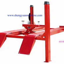 4 подъемник для автомобилей поставляются с роликовыми домкратами и боковой скользящей пластиной