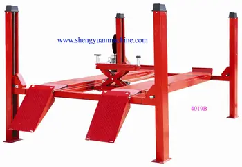

4 Post alignment lift Come with Rolling jacks and Side Slipping plate