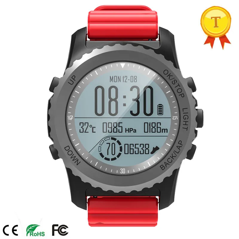 Лидер продаж gps Smartwatch Открытый Спорт Смарт часы шагомер часы прогулки Бег поддержка SIM TF карты сердечного ритма спортивные наручные