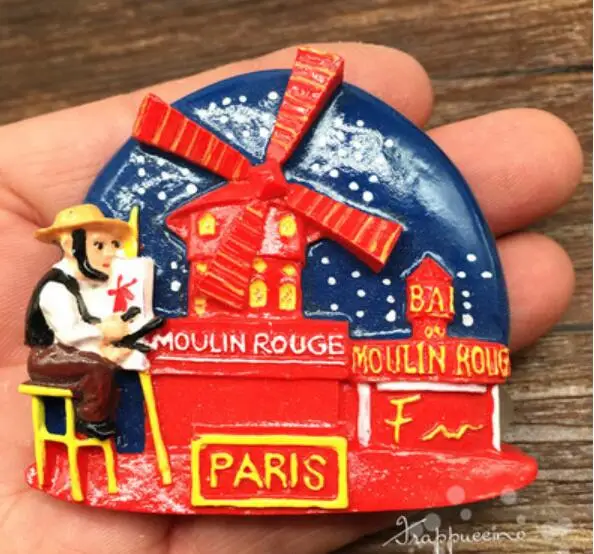 Arc de Triomphe, Париж, Франция 3D магниты на холодильник сувениры для туристов в коллекцию на холодильник магнитные наклейки домашний Декор подарок - Цвет: 018