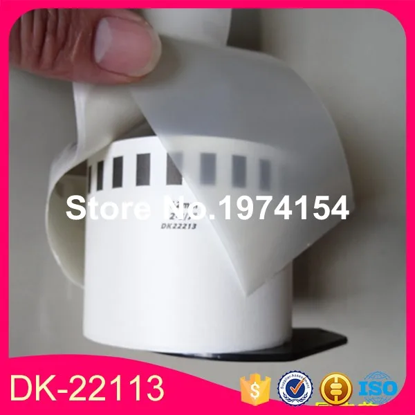 20 рулонов совместимых с DK-22113 этикеток 62 мм * 15 24 м непрерывная Совместимость