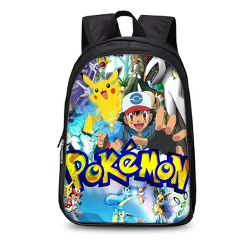 

Pokemon Haunter Eevee Monster Kindergarten School Bags Bookbags Children Baby Toddler bag Kids Backpack Gift