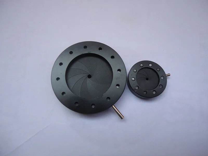 Optical Iris Diaphragm 1 12mm Manual Adjustable Aperture Condenser for
