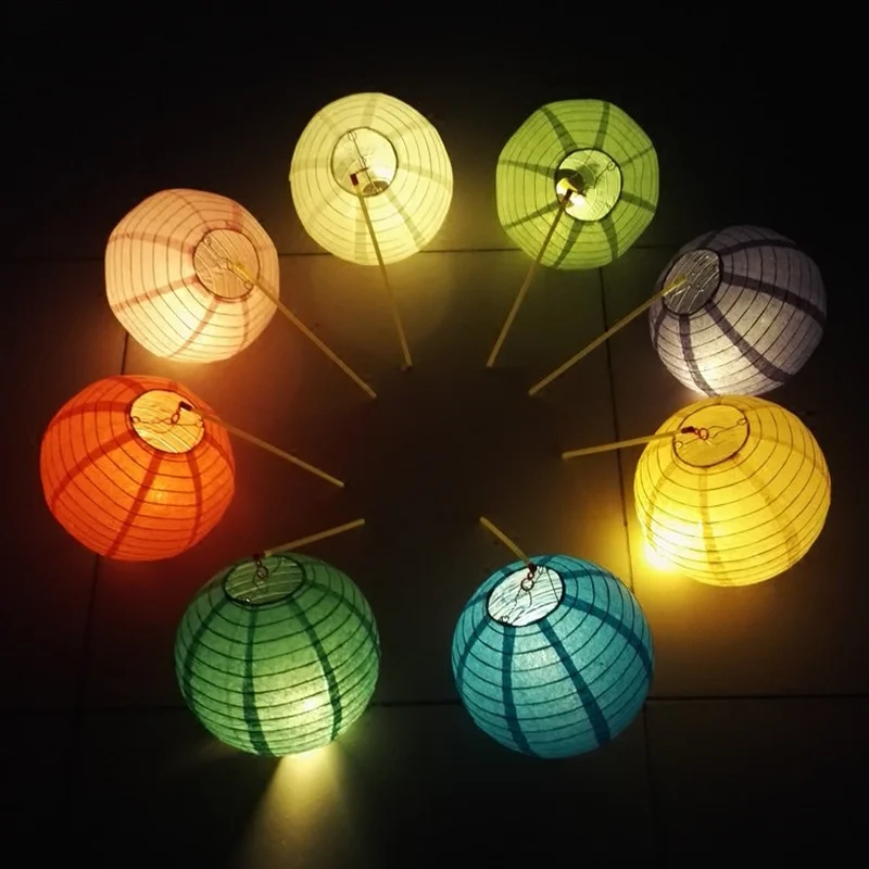 

Hand-painted paper lanterns for children dance props, hand-painted paper lanterns for festive parties Decoration