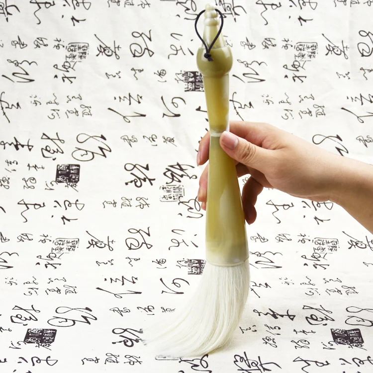 Кисточка для китайской каллиграфии ручка Caligrafia Хоппер-фигурные макияжные кисточки множество волокон кисть для письма каллиграфия медведь