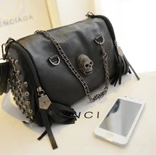 Женские сумки-мессенджеры дизайнерские мотоциклетные сумки в стиле панк с заклепками сумки через плечо женские сумки