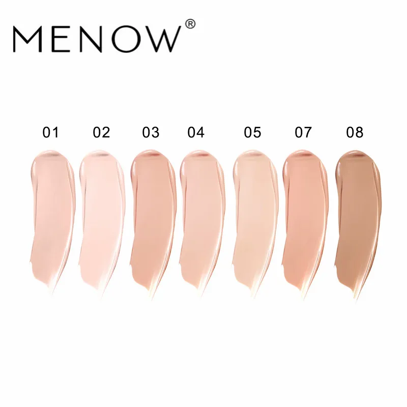 Harga M. N Menow Merek UV Perlindungan Pelembab BB Cream Supernatural Makeup Pelembab Nourishing Whitening BB Cream F13009 $