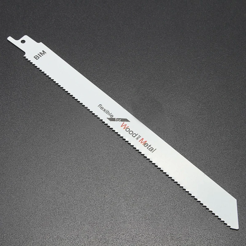 1PC x 225MM S1122BF Flexible BIM Reciprocating Saw Blade For Metal & Wood