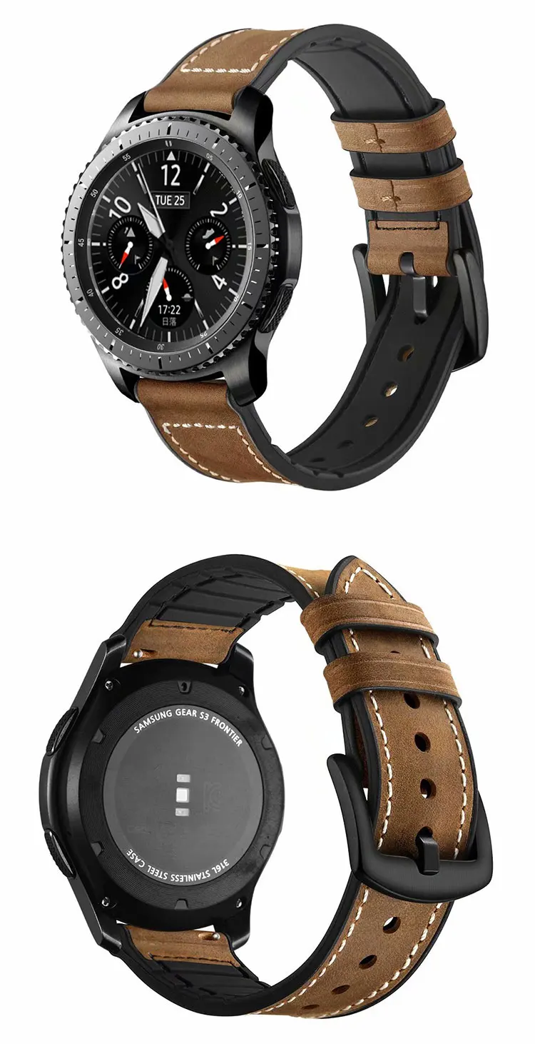      horlogeband       FOR SAMSUNG GEAR S3 22MM WATCH BADN  (10)