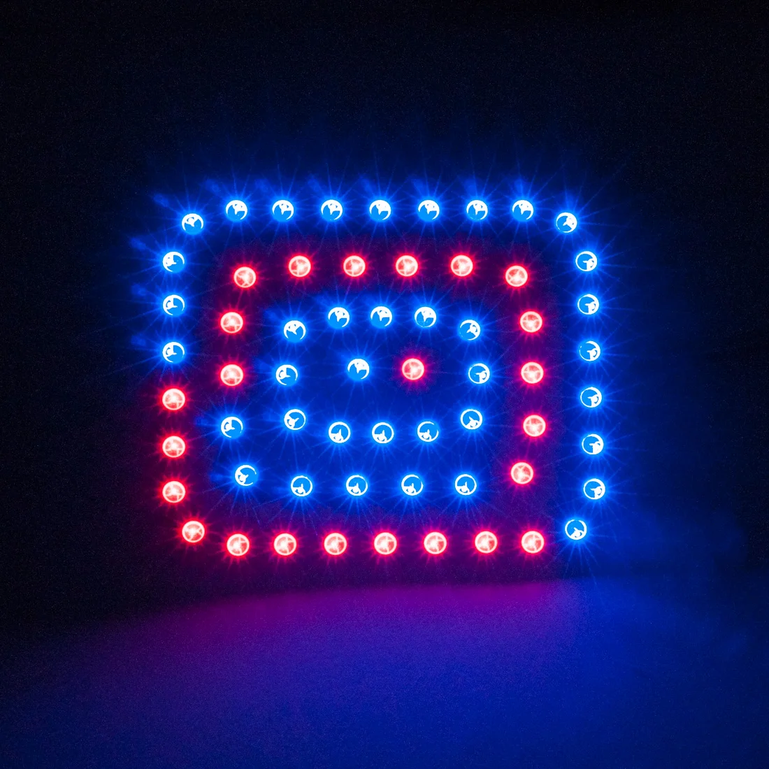 WS2812B RGB светодиодный экран прямоугольной Пиксельной панели 4 прямоугольника 62 светодиодный s SMD5050 цифровой индивидуально адресуемый полный цвет мечты DC5V