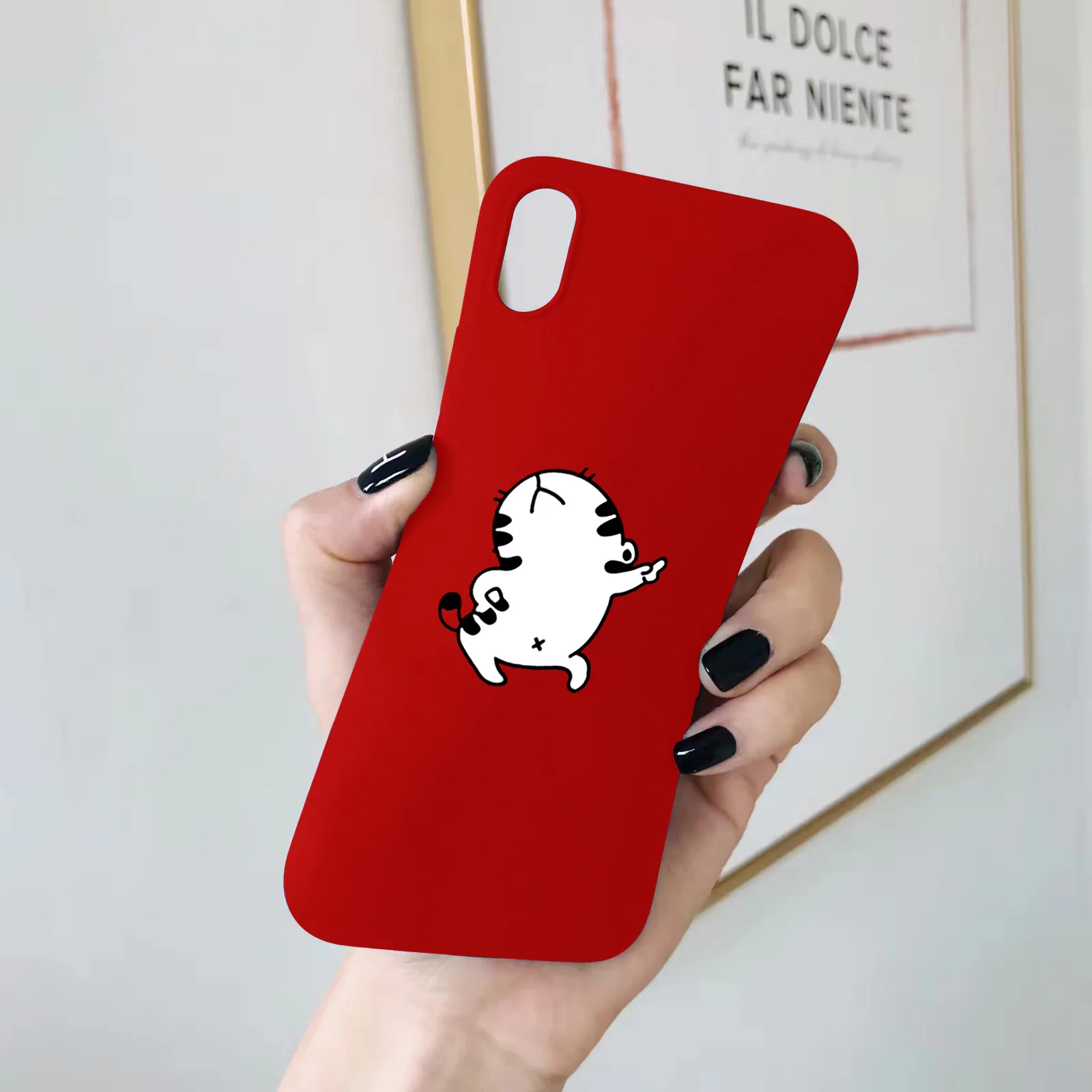 Мягкий чехол из ТПУ с мультяшным котом для iPhone XR 6 S 8 7 Plus задняя крышка X 11 Pro XS Max