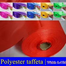 Tissu de doublure en Polyester, 1M * 0.45M 190T, tissu pour bannière, décorations de fête de vacances