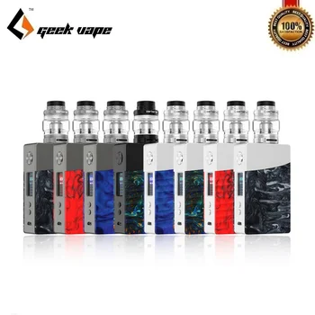 

E-Cigarettes Kit Original Geekvape Nova 200W Kit 18650 TC Box Mod with Cerberus Sub Ohm Tank Mesh Coil VS Geekvape Zeus Dual RTA