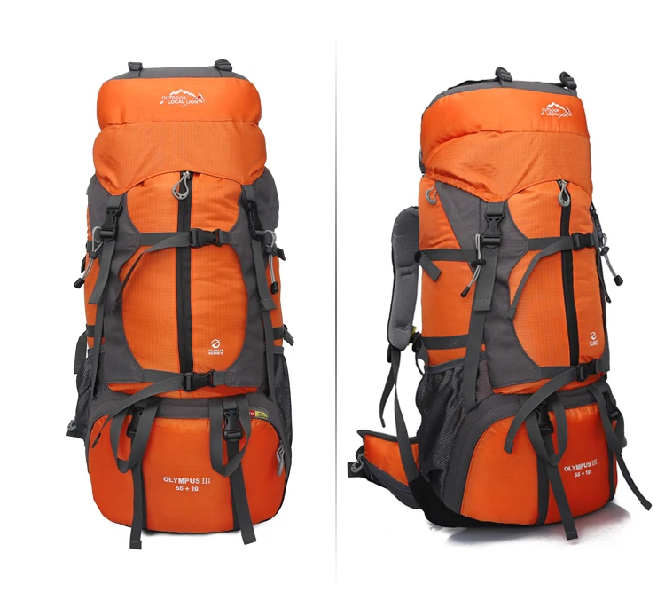 Escalada ao ar Livre de Viagem de Acampamento Bolsa de Desporto ao ar Livre à Prova Locallion Pacote Mochila Esporte Caminhadas d' Água 65l 4 Cheap Mochilas escal.