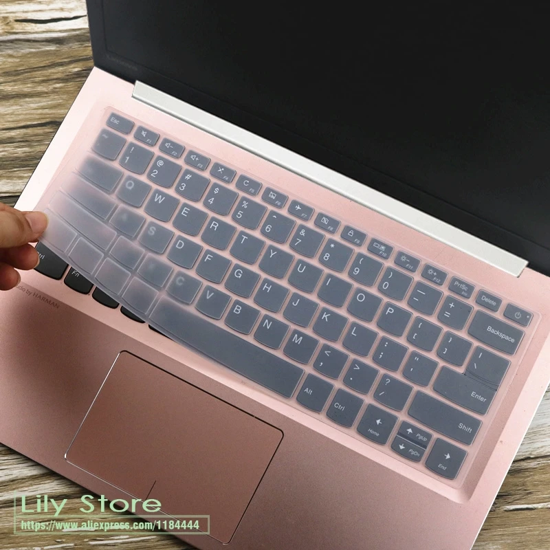 Силиконовый чехол для клавиатуры протектор кожи ноутбука Ноутбук для lenovo yoga 730 15,6 дюймов/для lenovo yoga 720 15 дюймов - Цвет: clear