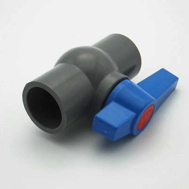 

50mm Inner Diameter PVC Ball Valve Adapter Connector For Garden Irrigation System