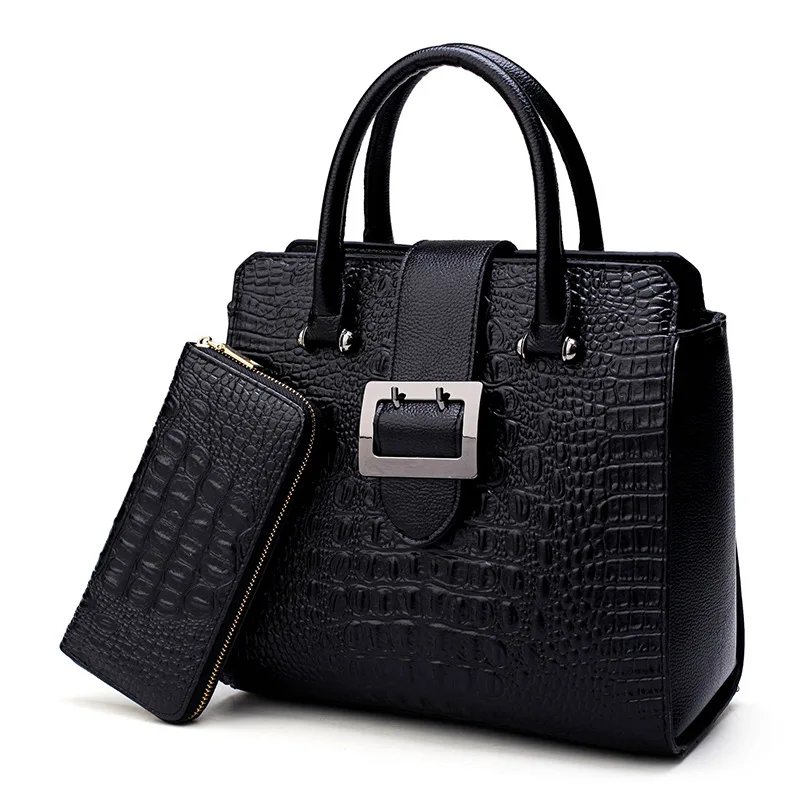 

Alligator Women's Leather Handbags Big Size Luxury Handbags Vintage Women Bags Women Messenger Bags Shoulder Bag Bolsas