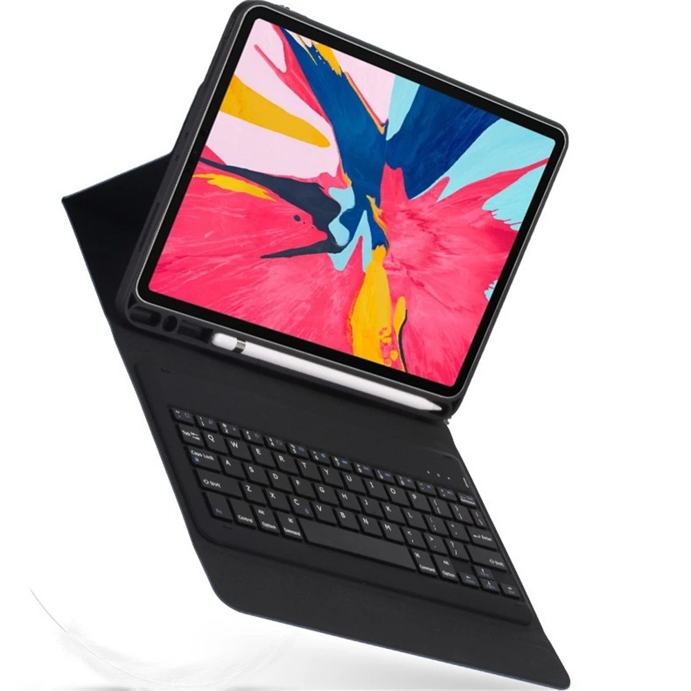 Чехол с клавиатурой для iPad Pro 11 дюймов 2018 A1979 Магнитный флип чехол держателем