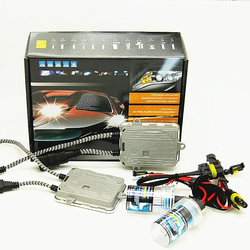 fast bright AC 12v 55w xenon kit H7 H1 H3 H4 H8 H9 H11 HB3 4300k