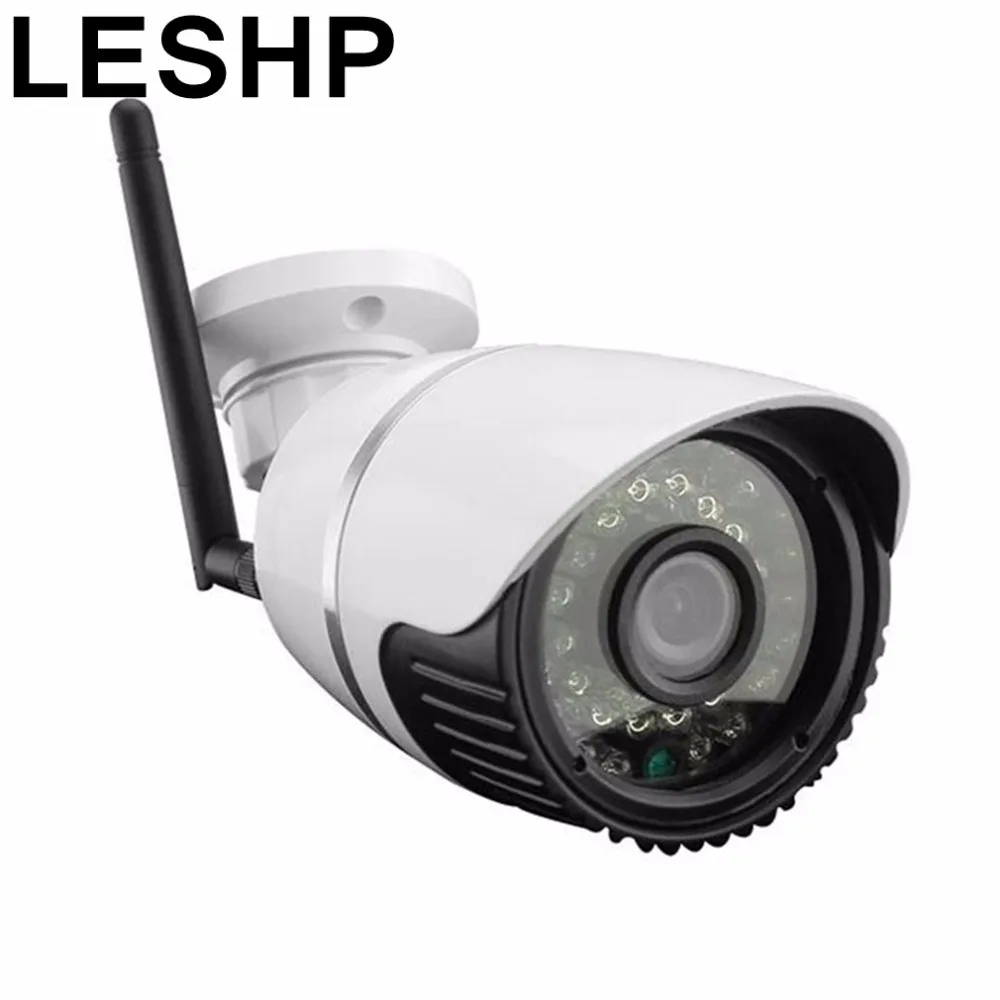 

LESHP Waterproof HD 720P CCTV Camera Outdoor Bullet Security Camera IR-CUT Infrared Night Vision 24 IR LEDS Surveillance Camera