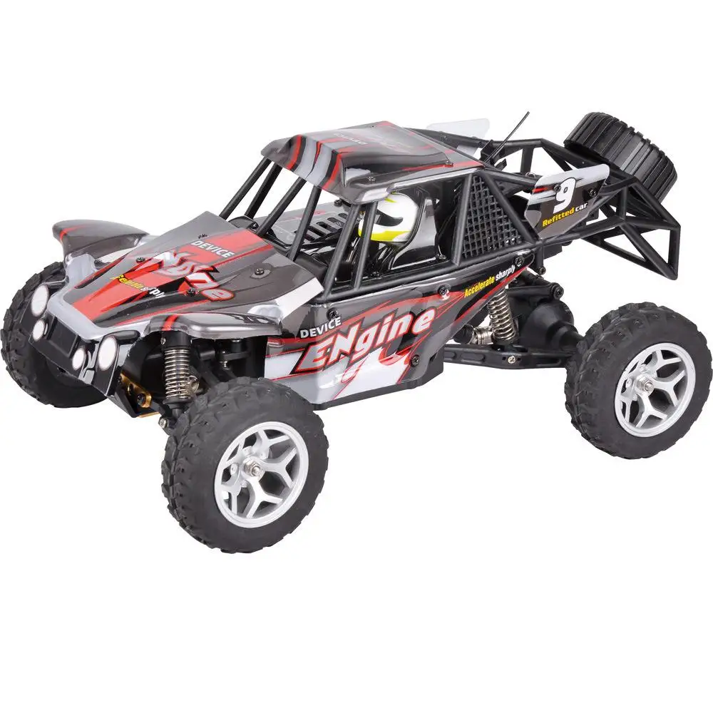 Крутой 1:18 С четырехколесным приводом RC пустынный грузовик трюк игрушка с пультом дистанционного управления игрушки RC автомобиль Детский подарок на день рождения Детские игрушки - Цвет: red