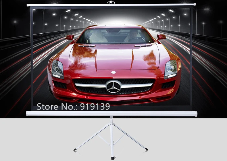 100inch 16x9 tripod screen pic 11