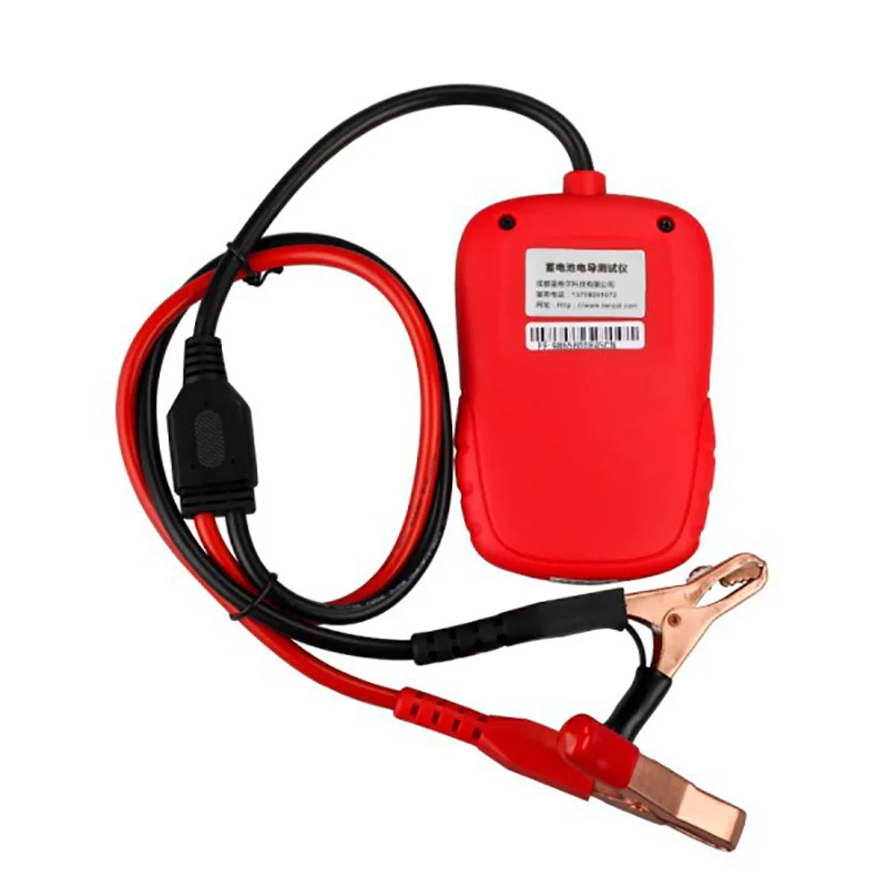  Portable Car Vehicle Digital 12V/24V Battery Tester with LED Display Auto Multi-Languages Battery L