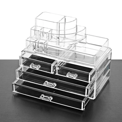July S Song Makeup Organizer Storage Box Large Make Up Organizer