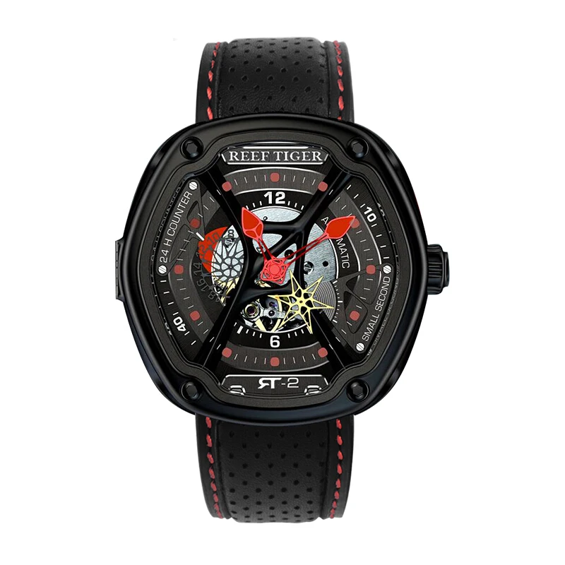 Мужские автоматические механические наручные часы Reef Tiger Aurora Serier RGA90S7|watch f|watch