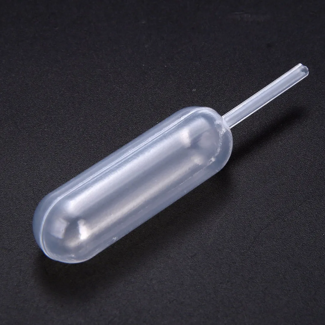 100 Pieces/ Set Transfer Pipettes 65mm Plastic Squeeze 4ml Transfer Pipettes Dropper For Cupcake Ice Cream Chocolate