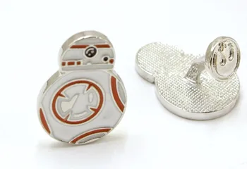 

30pair/lot Star Wars CuffLinks Boba Fett Cufflinks Imperial Cog BB8 Cuff Links Darth Vader X Wing Tie Fighter Zinc Alloy