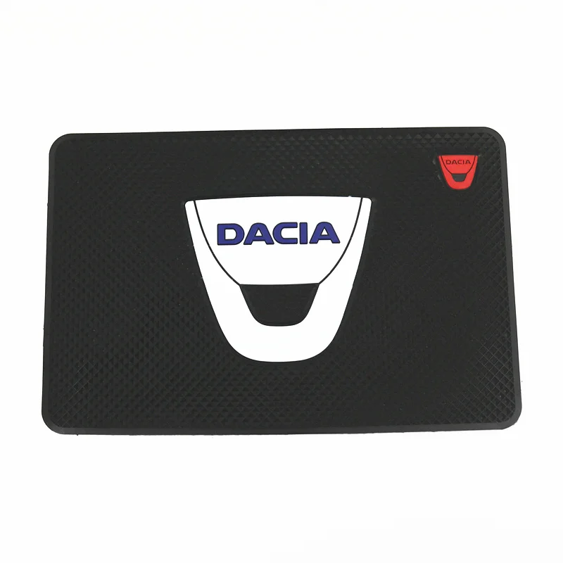 

Car-Styling Non-Slip Anti-Slip Mat Auto Badge Case For Dacia Duster Logan 2 Mcv Sandero Stepway Lodgy Emblems Car Styling