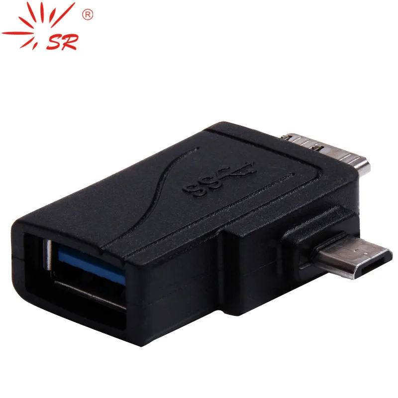 SR 2 в 1 Micro USB 3.0 2.0 OTG USB conventor адаптер для мобильного телефона Ноутбук