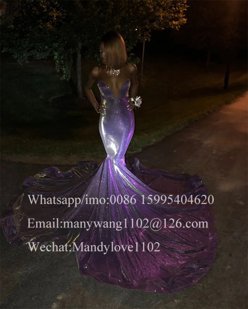 Длинное платье для выпускного вечера es, сексуальное прозрачное глубокое декольте в стиле русалки, африканская темнокожая девушка, женское новое вечернее платье для выпускного вечера, вечернее платье для женщин