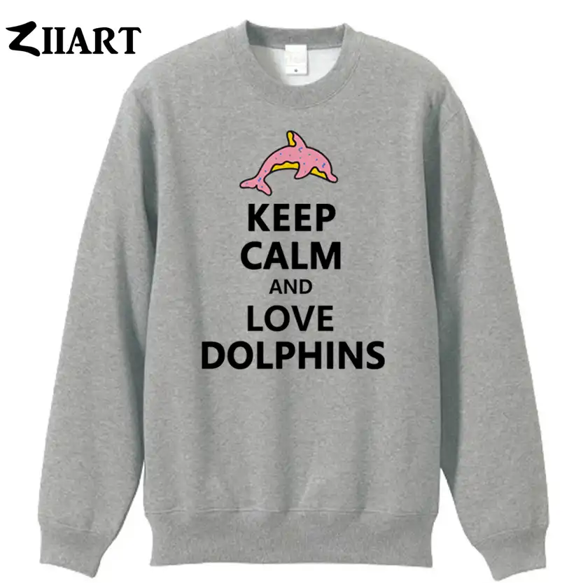 pink dolphin sweatshirt