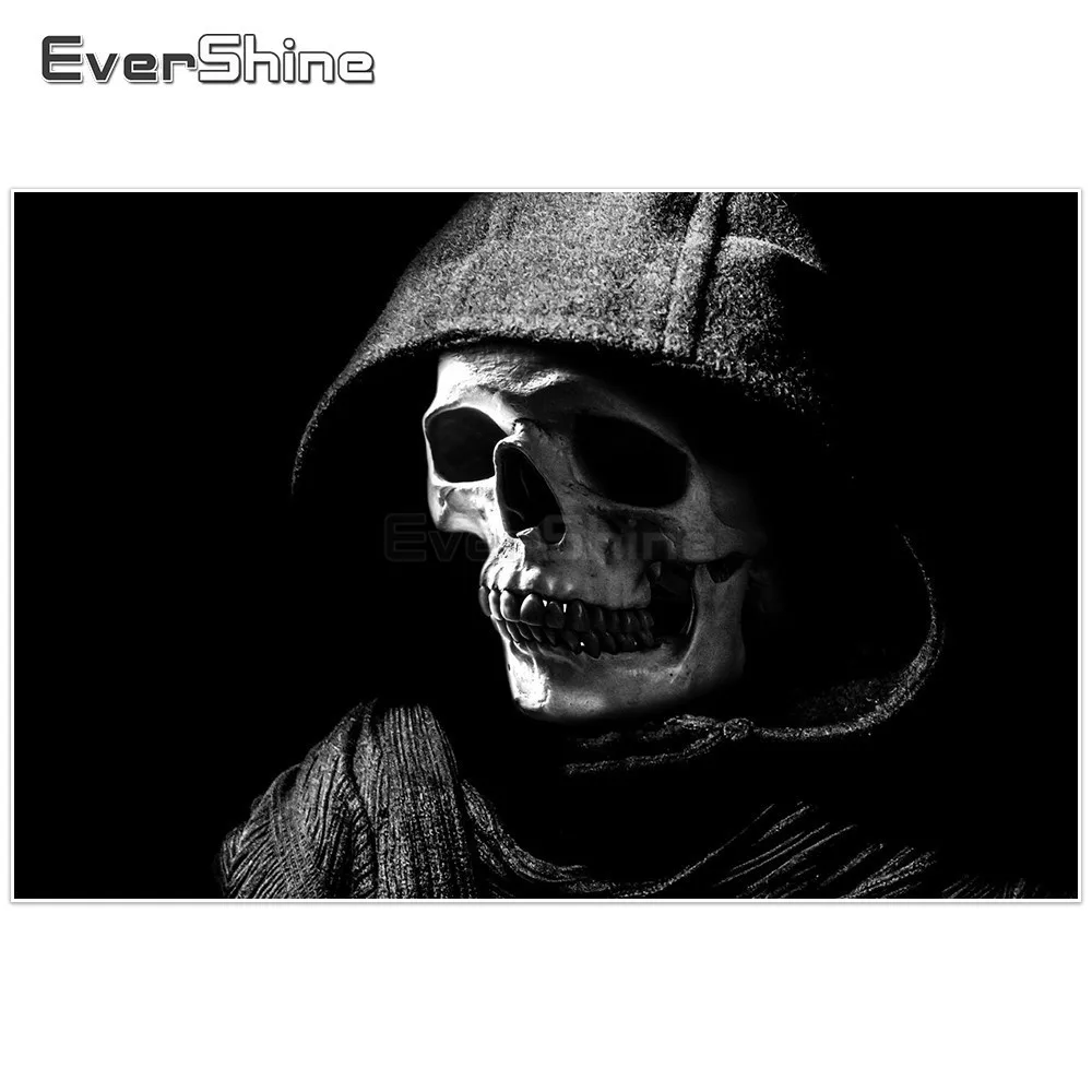 

EverShine New 5D DIY Diamond Painting Full Round People Pictures Of Rhinestones Diamond Embroidery Halloween Holiday Gift