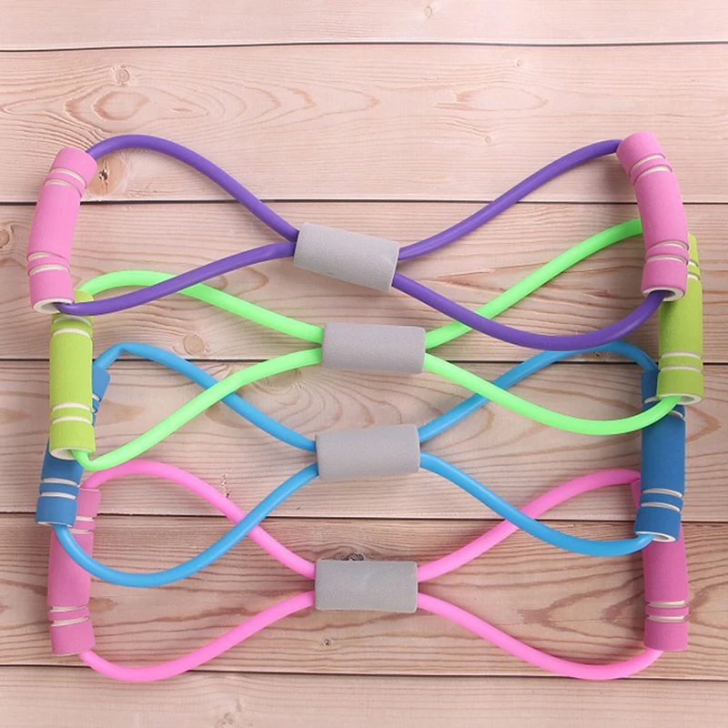 Elastic Rubber Loops Resistance Bands 8 Shaped Fitness Latex Pull Rope Sports Rubber Expander Band Yoga Pilates Fitness Belt Elastic Rubber Loops Resistance Bands 8 Shaped Fitness Latex Pull Rope Sports Rubber Expander Band Yoga Pilates Fitness Belt