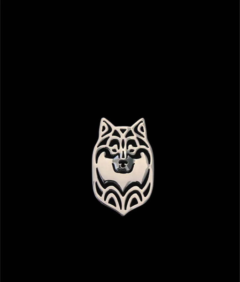 

Women and Men Lapel Pin Finnish Lapphund Brooch Trendy