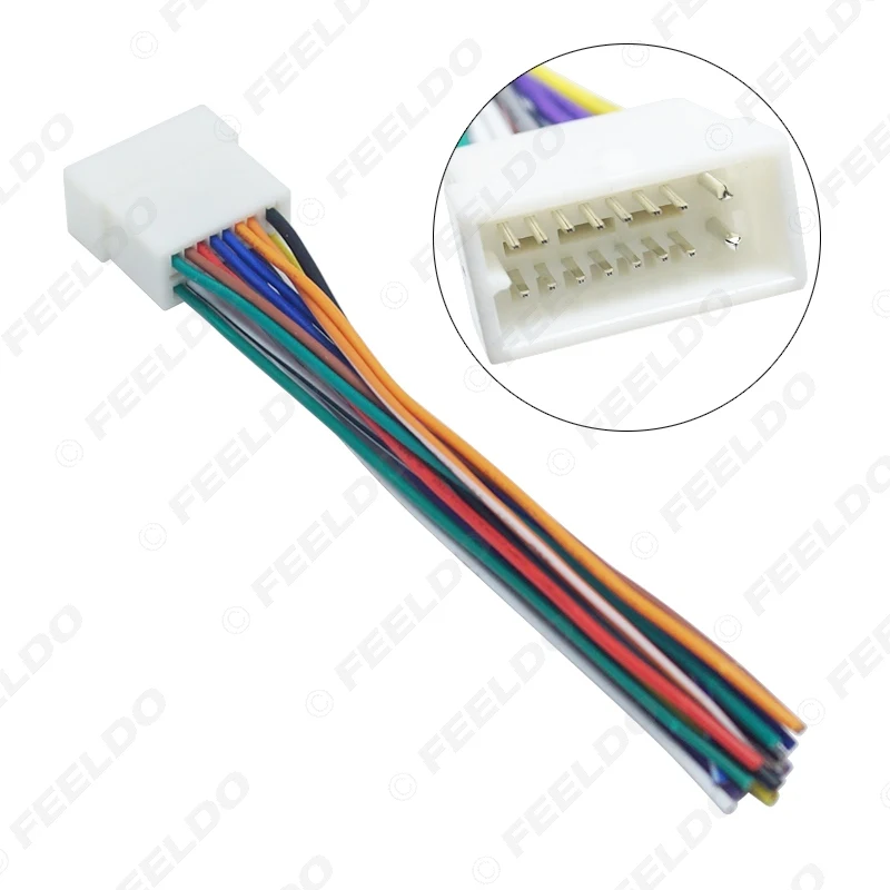 Clarion adaptador de volante para modelos nissan con 8+16 conectores pin