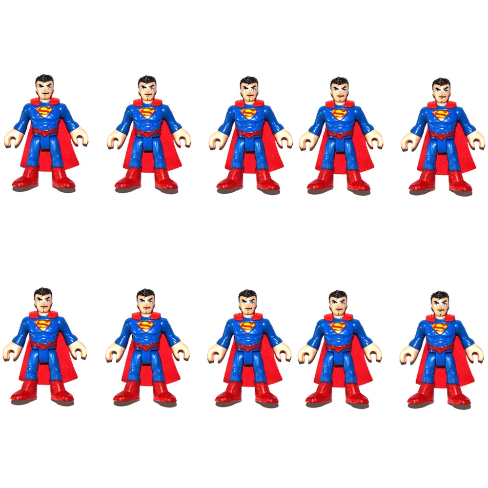 

Lot of 10 DC Imaginext Superman Loose Action Figure TOY FREE SHIPPING XMAS GIFT
