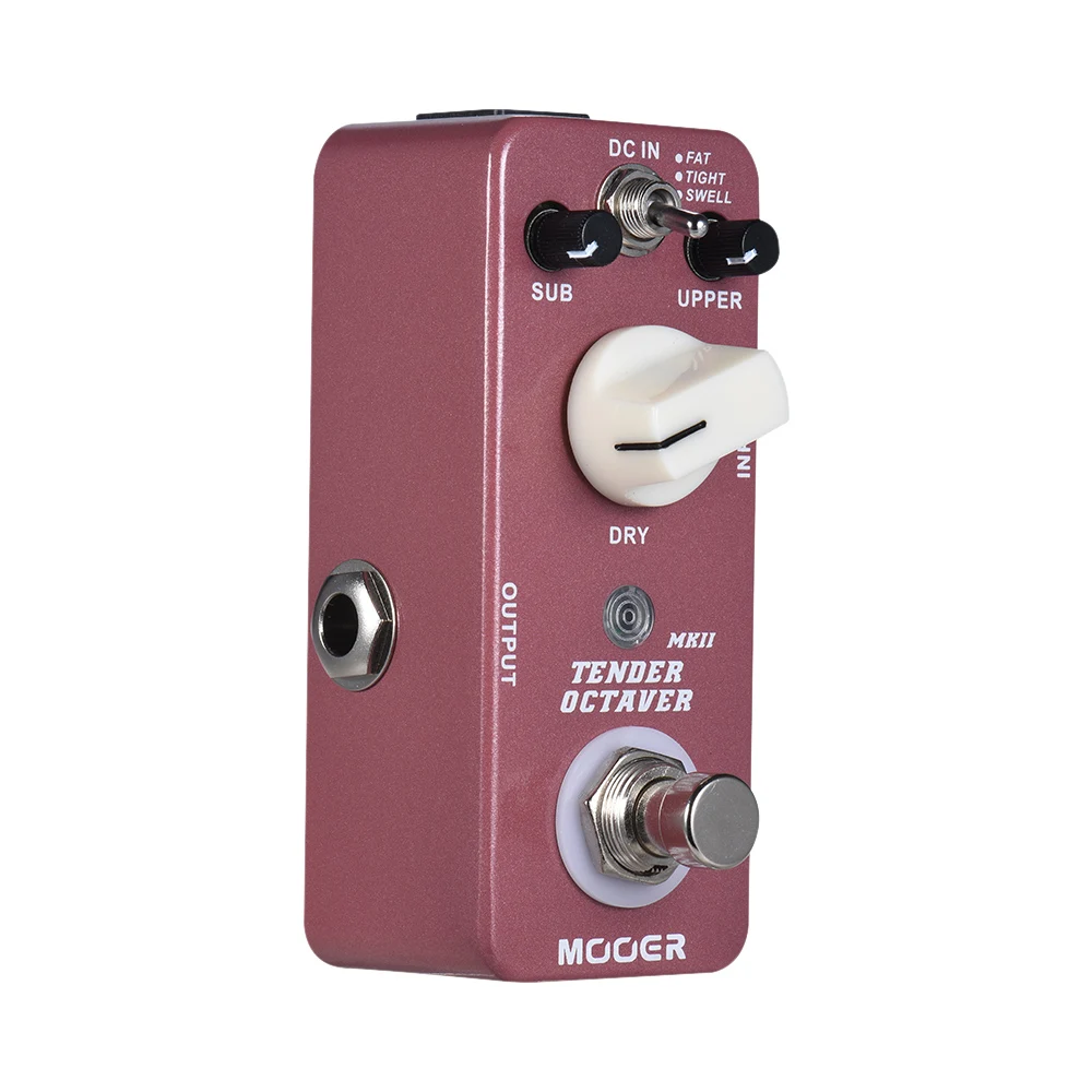 MOOER TENDER OCTAVE MKII Octave гитары педаль эффектов 3 режима True Bypass полный металлический корпус