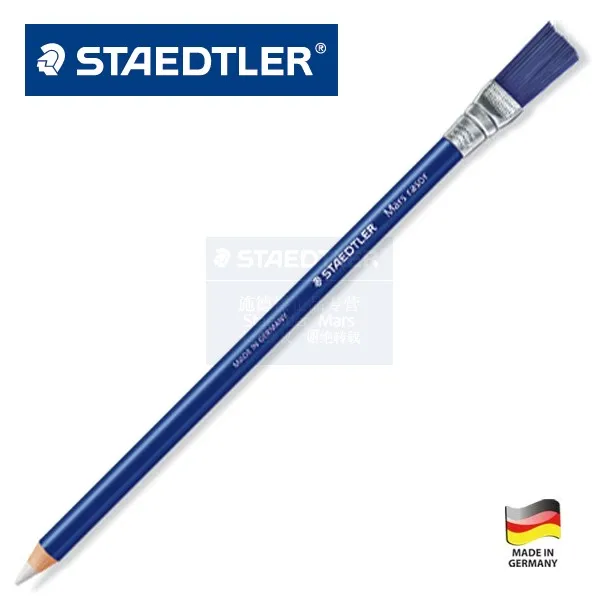 3 шт. Staedtler 526 61 Mars Rasor в форме карандаша резиновый ластик с кисточкой для точечного стирания канцелярские принадлежности для офиса и школы