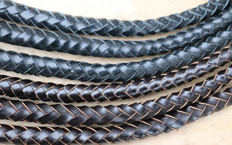 70cm & 80cm Hand Made Braided Horse Racing Whip Display 5