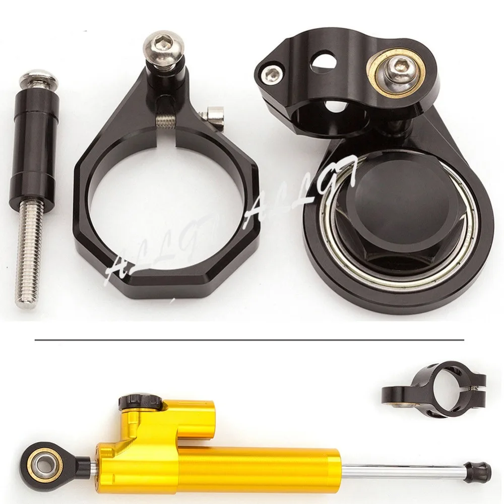 

Steering Damper Complete Set For SUZUKI GSXR600/750 2006 2007 2008 2009 2010 W/bracket Kits
