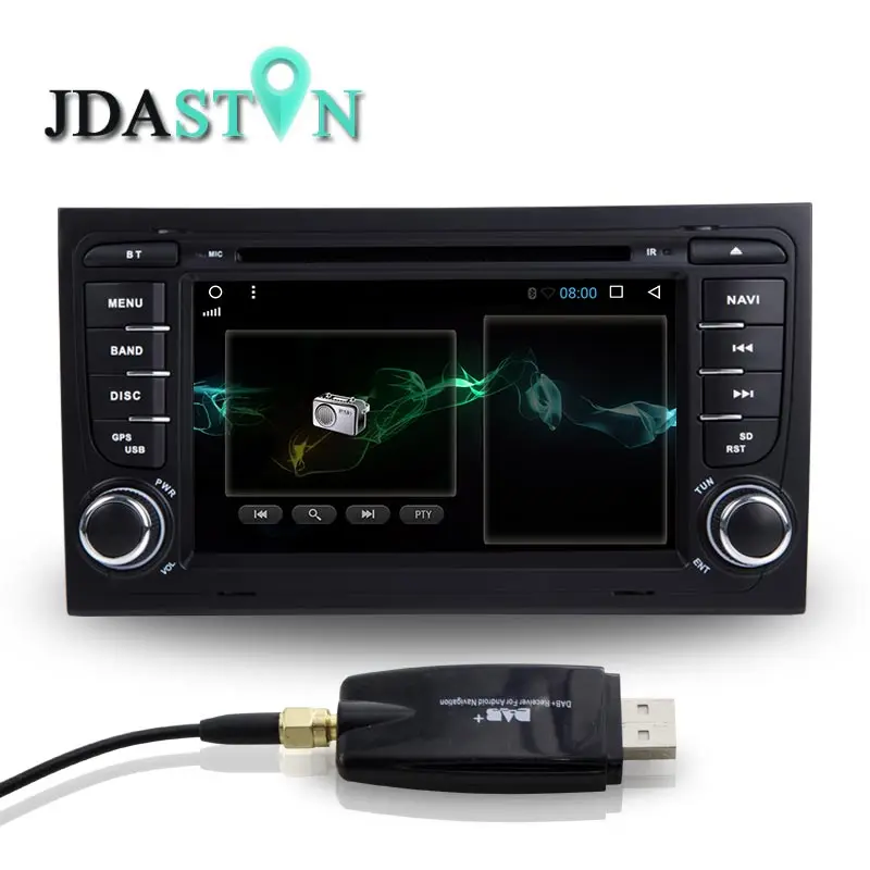 JDASTON usb DAB+ антенна usb ключ для Автомобильный dvd-плеер на основе Android Мини DAB антенна для Android автомобиля радио DAB применение для Европы