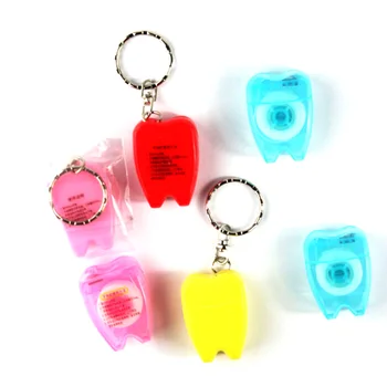 

2PCS Color Random 15 M Dental Floss for Teeth Cleaning Oral Care Kit Dental Hygiene Mint Fragrance Portable keychain teeth Floss